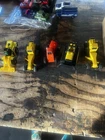 Tonka Const. Road Grader Front Loader 1992/1994 Die Cast Tractors 5 Cars