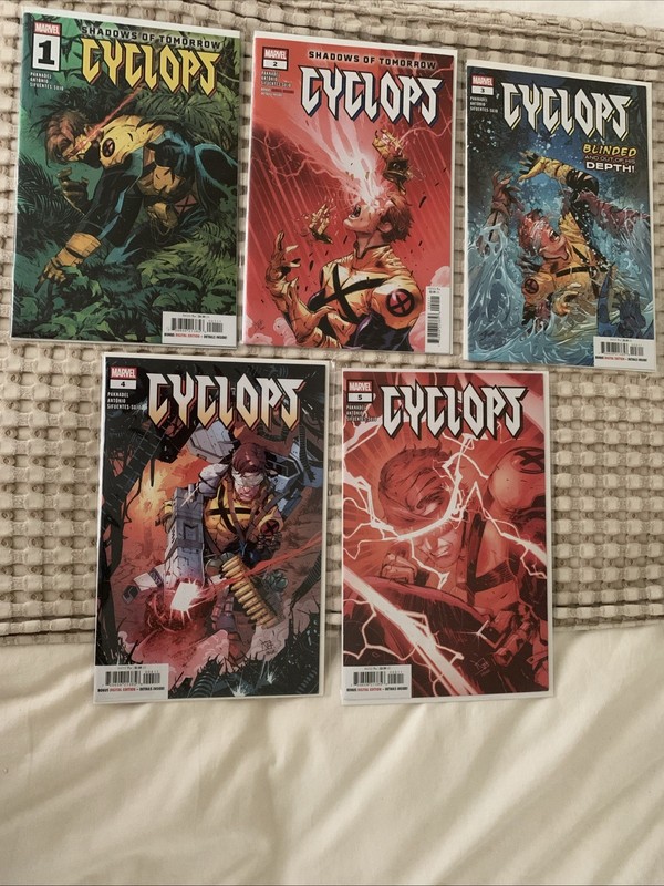 Cyclops #1 2 3 4 5 1st Print Cover A NM Complete Lot Set Run Marvel Comics 2026