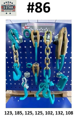 SET#86 - 7 Pieces Auto Body Collision Clamp & Tools Frame Machine RJT Mini Clamp