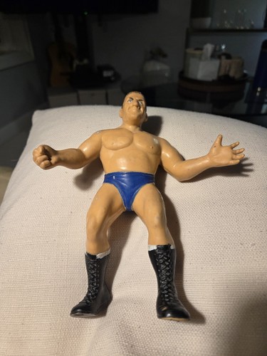 Vintage 1986 LJN Titan Sports Bruno Sammartino WWF...