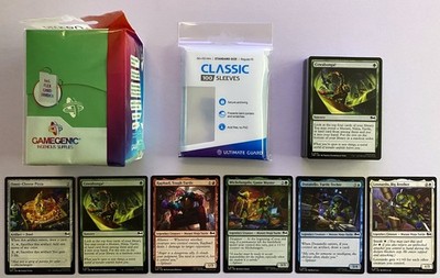 MTG Magic 60 Karten TMNT Pizza Party Mayhem | Turtles + Box & 100 Sleeves