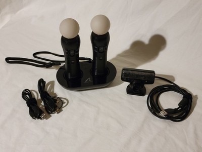PlayStation 3 4 Move Motion Controllers and PS3 Eye Camera