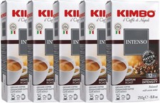 Kimbo Coffee Intenso Ground Multipack (5 x 250g) | 250 g (Pack of 5) 23.58 per kilo