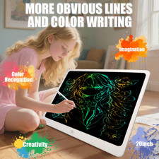 Color LCD Writing Tablet Erasable Doodle Board Educational Drawing Gift for Kids