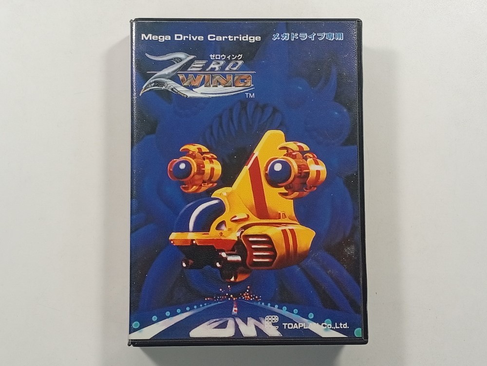 ZERO WING SEGA MEGADRIVE (MD) NTSC-JAPAN (COMPLETE - GOOD CONDITION)