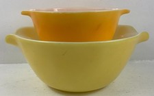 Vtg 2-Piece Fire King Anchor Hocking Cinderella Nesting Mixing Batter Bowls