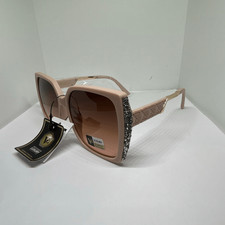 VG Bling Designer Luxury Oversized Square Sunglasses NWT UV400 Protection