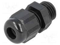 3 StüCk Helu HT-M12-RAL9005 Kabelverschraubung