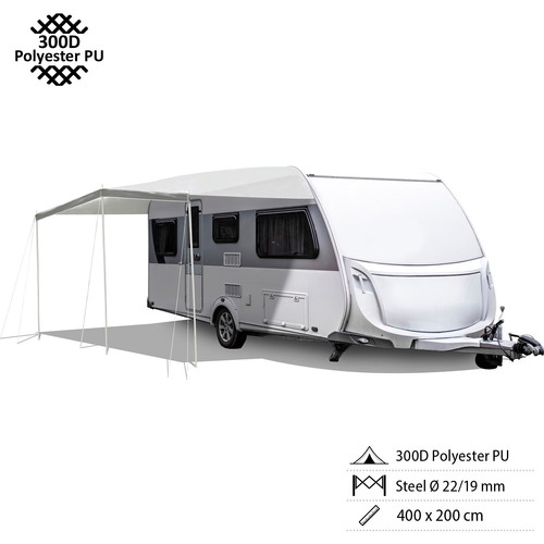 Toldo BRUNNER CaraShade camping autobús sol toldo caravana toldo ribete - Imagen 2 de 4