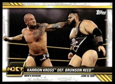 2021 TOPPS WWE NXT KARRION KROSS DEF. BRONSON REED #41 3888
