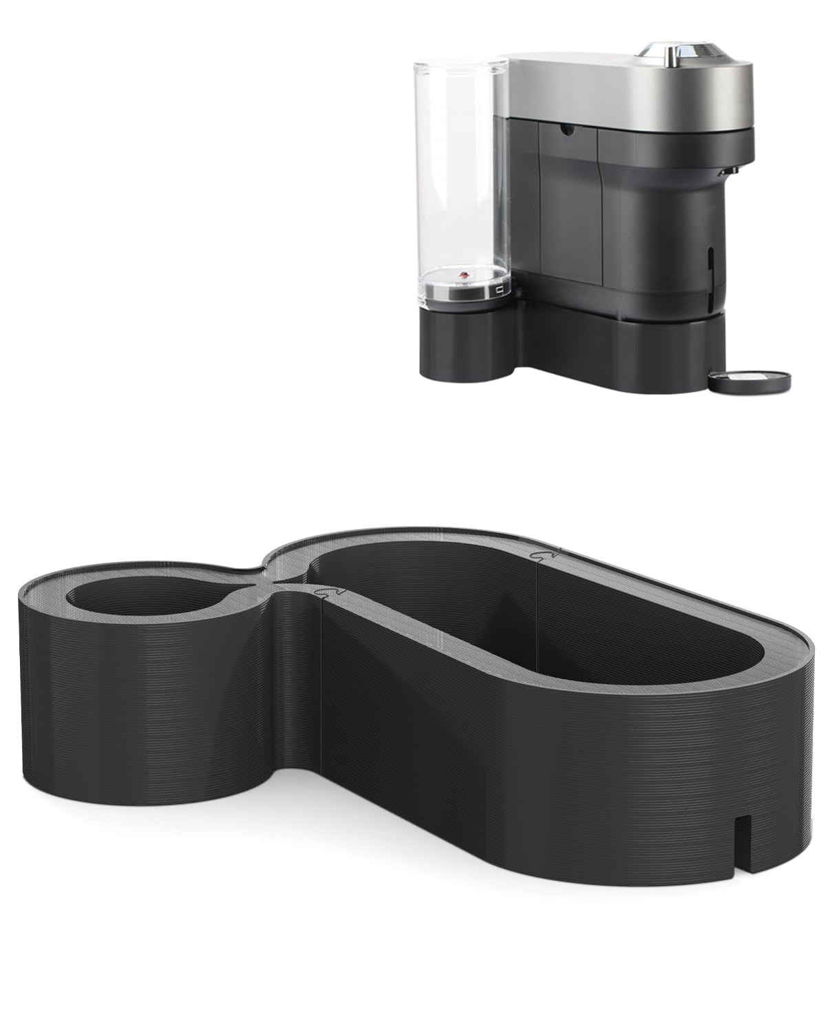 Riser Stand for Nespresso Vertuo Pop+ 3D Printed Coffee Machine Elevation Stand