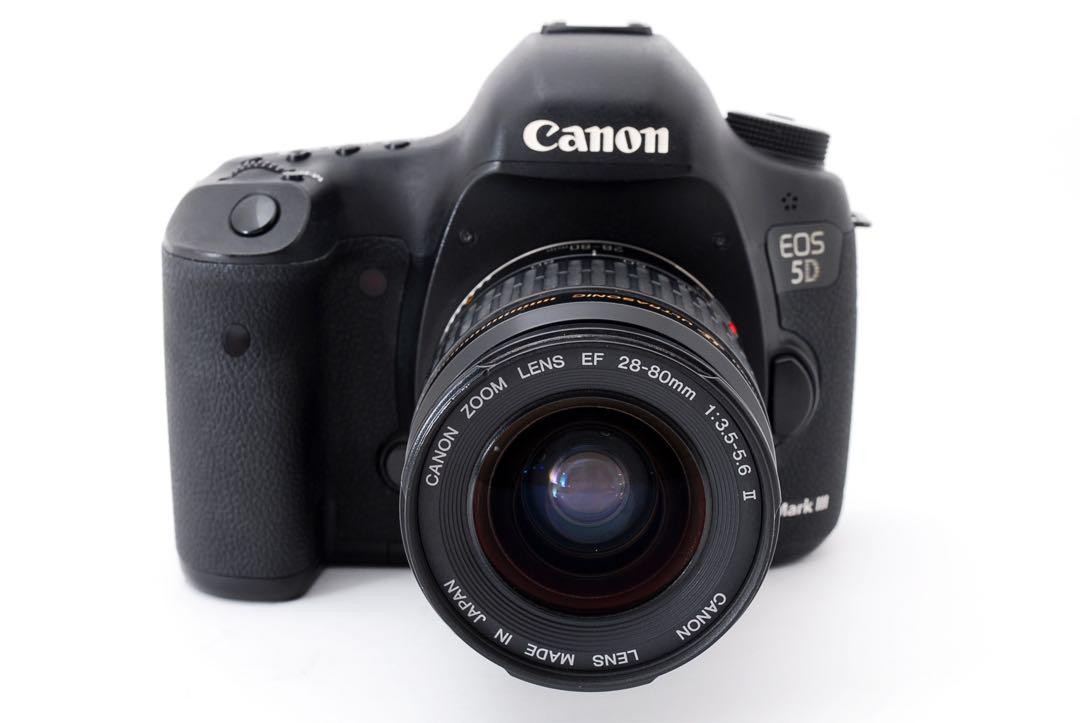 Excellent ] Canon EOS 5D Mark III 22.3MP Digital SLR Camera w/ Two