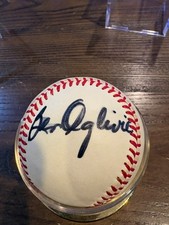 BEN   OGLIVIE    BREWERS       SIGNED     BASEBALL