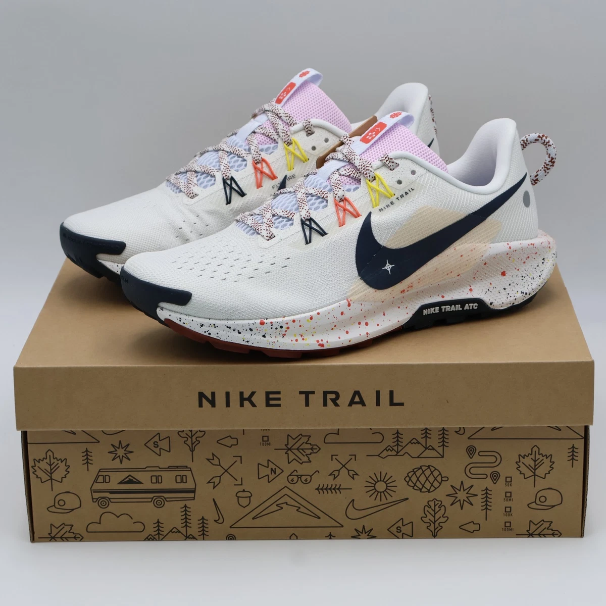 Nike Pegasus Trail 5 Summit White Armory Navy for Sale 