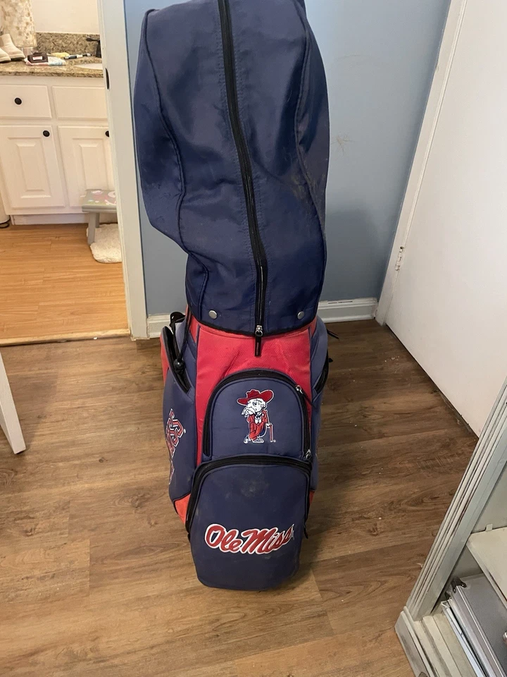 Ole Miss Rebels Colonel Reb Golf Bag - Image 2 of 4