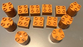 LEGO DUPLO 4962 & 10934 Bundle Retired 175 & 18 Pieces Age 2-5. Used in VGC