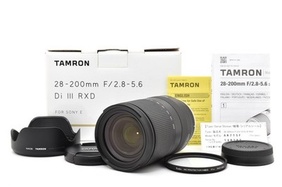 [Near Mint w/Box Hood] Tamron 28-200mm F/2.8-5.6 Di III RXD Objektiv Sony E M...