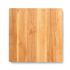 John Boos Chop N Slice Maple Wood Edge Grain Cutting Board, 10"x10"x1" Open Box