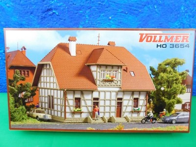 F06 Vollmer H0 Bausatz 3654 Siedlungshaus mit Fachwerk OVP TOP