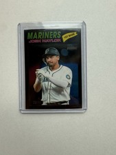Topps Heritage Serial Numbered Josh Naylor #129 Mariners 2026 /77
