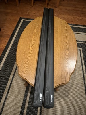 Thule Wingbar Evo 47  Roof Racks Load Bars - Black. PAIR -