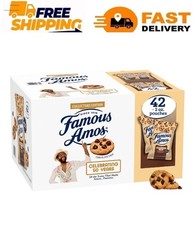 Famous Amos Chocolate Chip Cookies, 2 oz., 42 pk.