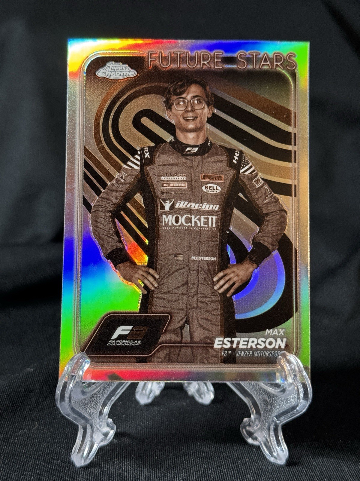 2024 Topps Chrome Formula 1 - MAX ESTERSON - Future Stars Sepia Refractor