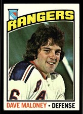 1976-77 Topps Dave Maloney #181 - New York Rangers