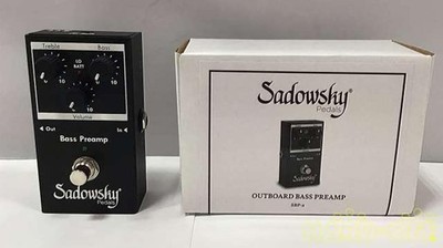 SADOWSKY SBP-2 Bass Preamp Pedal Boost EQ JFET Outboard Tested & Works TMB02 2.0