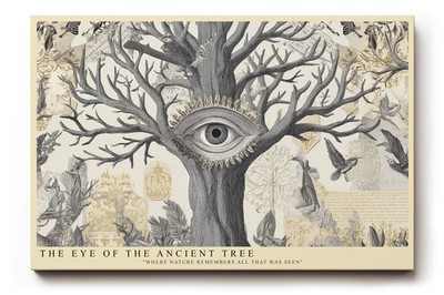 Paul Sinus Wandbild The Eye of the Ancient Tree Vision of Nature s Memory