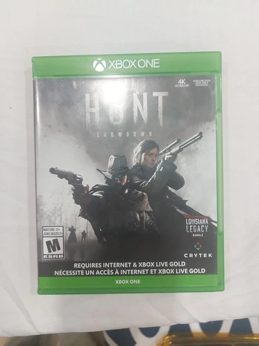 Xbox One Hunt: Showdown Video Game w/Louisiana Legacy Bundle ( with out booklet)