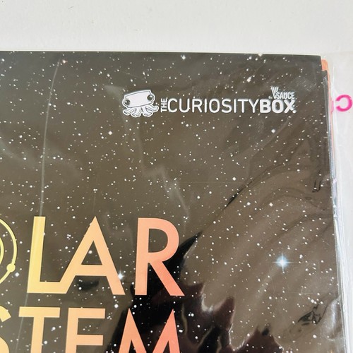 Scale Solar System Wall Decal Set Stickers From Curiosity Box INQ’s - Picture 5 of 7