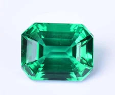 Natural Green Emerald 7.70 Ct Emerald Cut AGL Certified Stunning Loose Gemstone