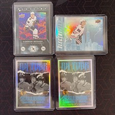 Connor Bedard 2024-25 Upper Deck Series 2 Hockey Playlist, Electricity, On Tour