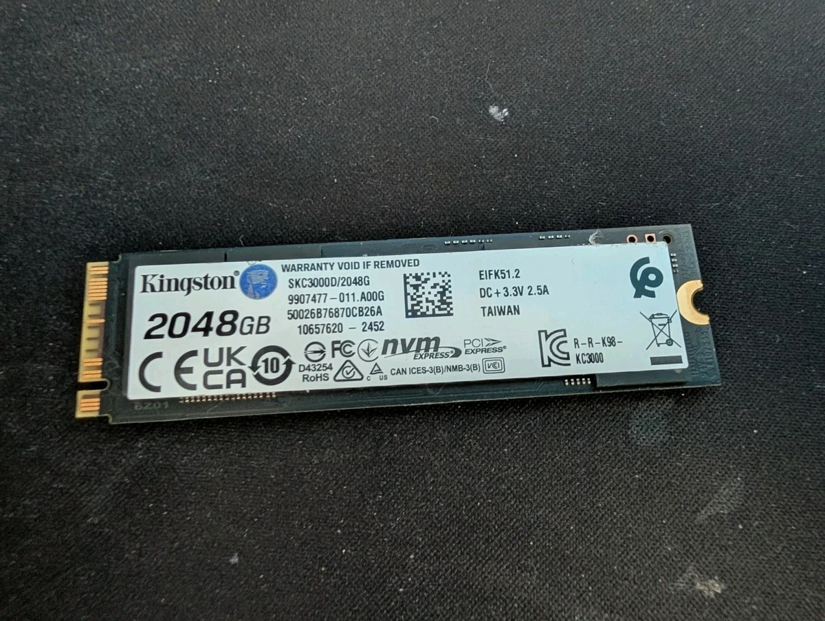 Kingston NVME Solid State Drives for sale - eBay