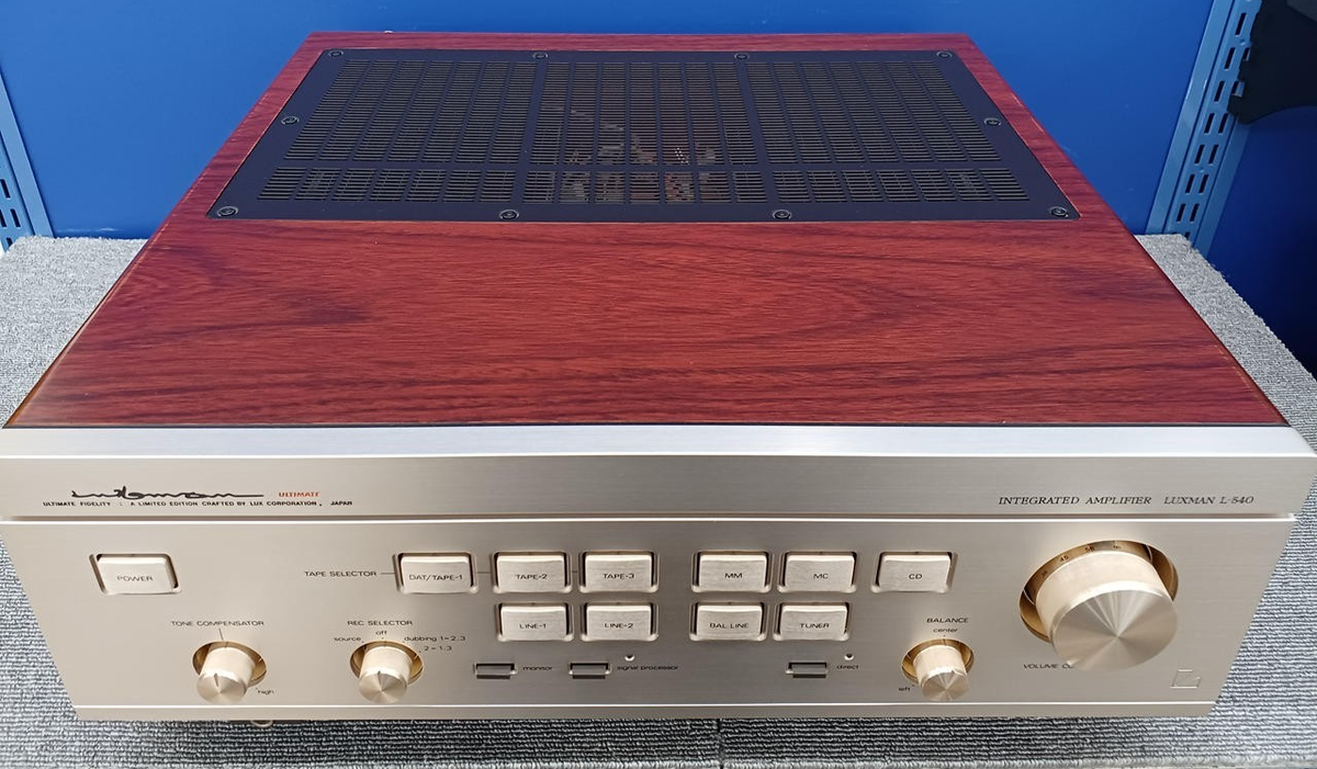 LUXMAN L-540 Integrated Amplifier AC100V 50Hz/60Hz 300W Vintage