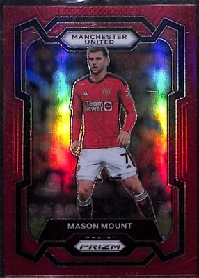 Mason Mount 2023-24 Panini Prizm #44 Red Manchester United /199 | eBay
