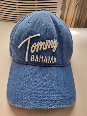 Tommy Bahama Hat Cap Mens Blue Adjustable Strap Mango Habanero Marguerita