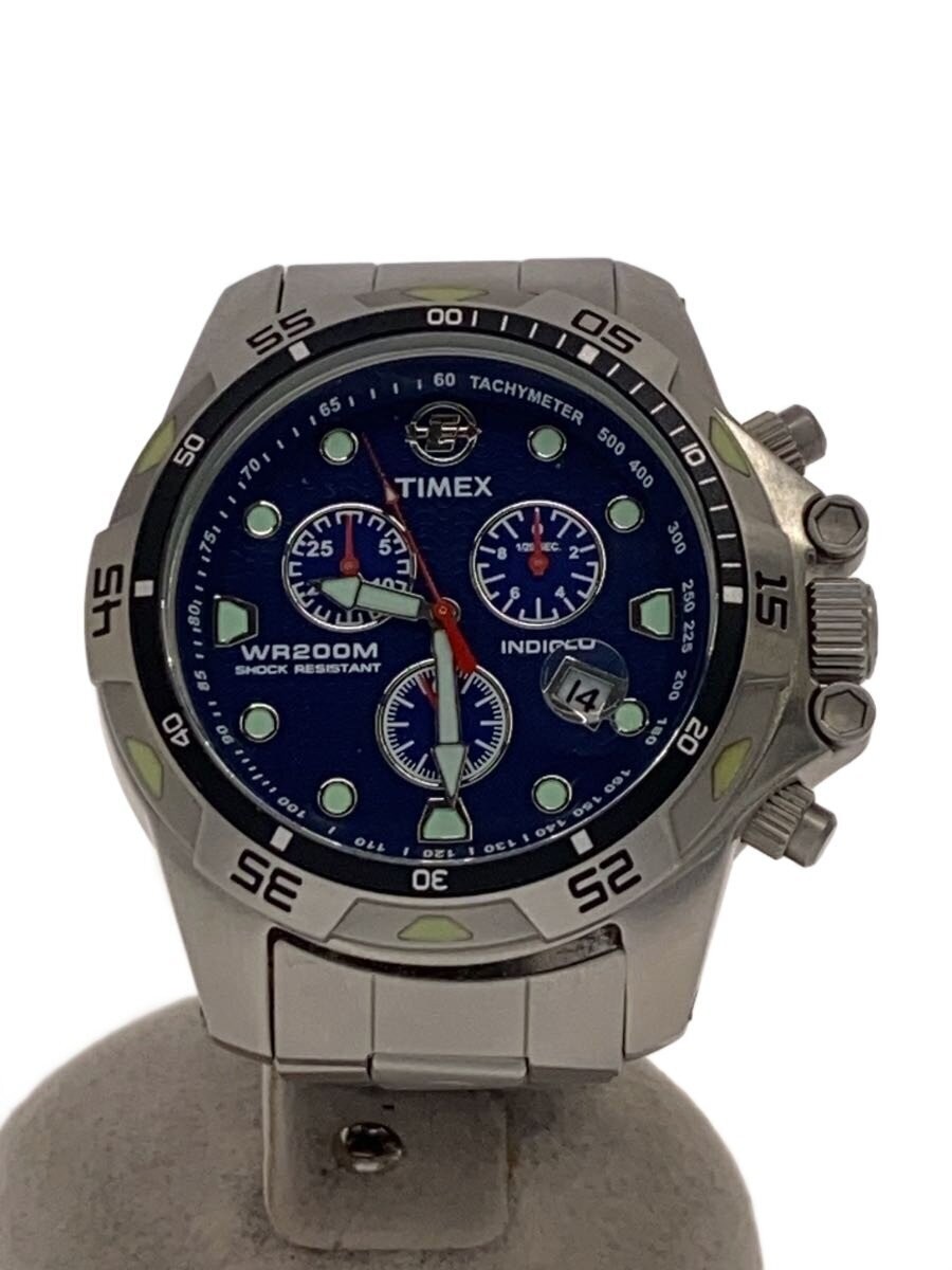 TIMEX WR200M Navy Dial Quartz Watch Excellent JAPAN | eBay