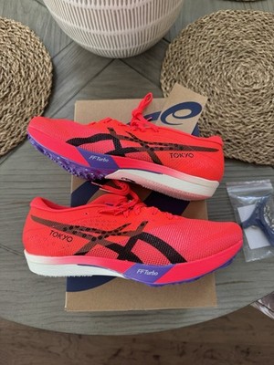 Size 7 - ASICS METASPEED LD LE 2 RED BLACK NEW