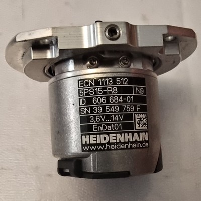 Used HEIDENHAIN encoder ECN 1113 512 5PS15-R8 ID:606 684-01 test good#XR