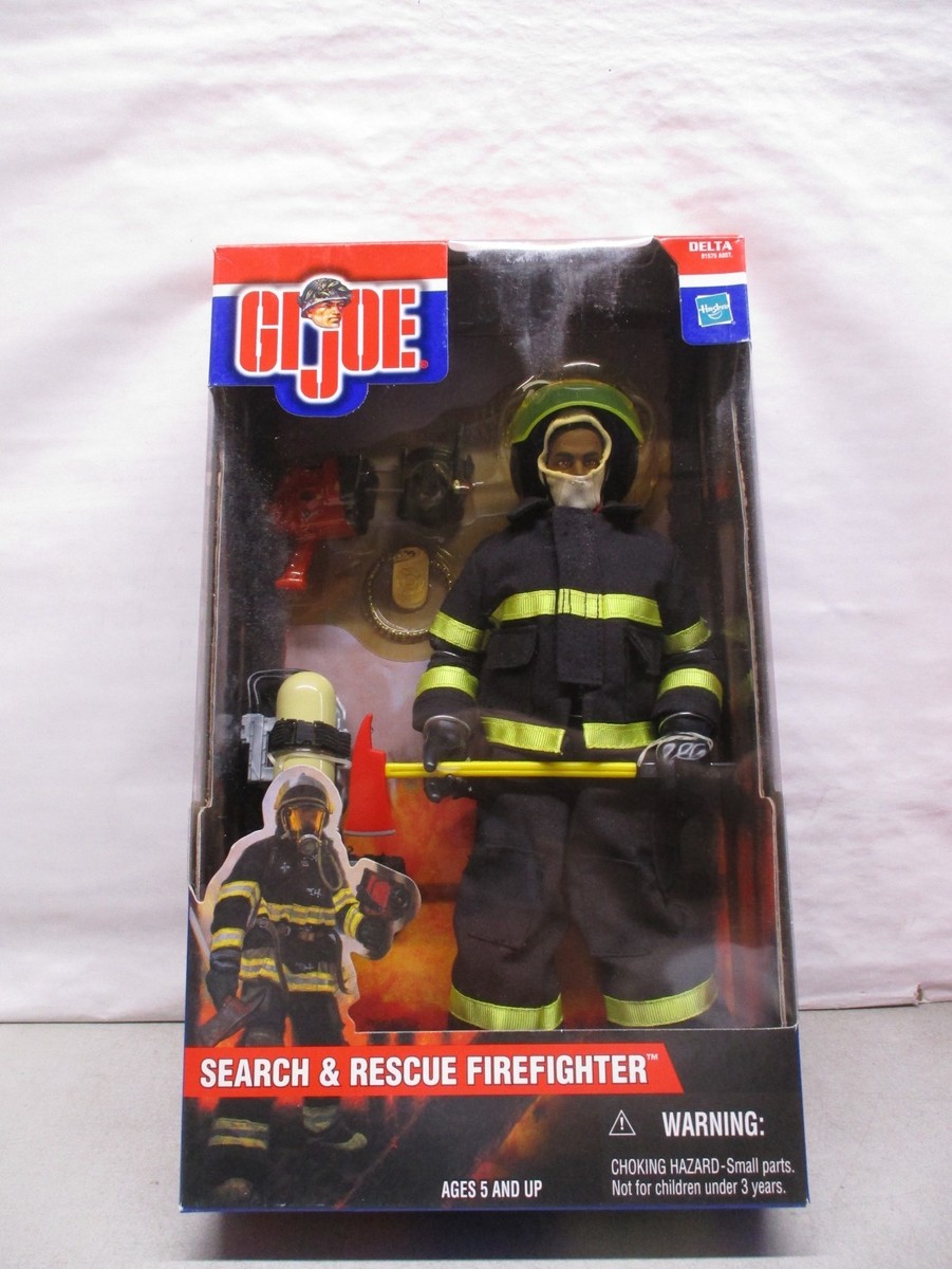 2001 GI Joe Search and Rescue Fire Fighter African American | eBay