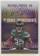 2021 Panini Illusions Rookie Endorsements /125 Michael Carter #RE-34 Auto 0nj7