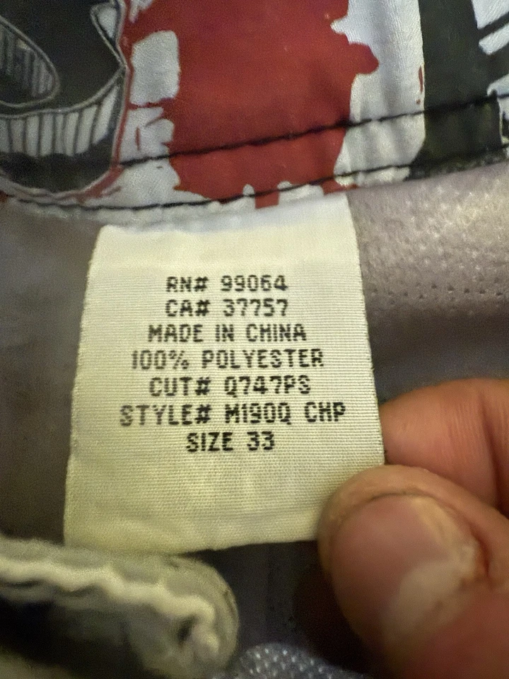 Pantalones cortos de tabla Andy Irons Billabong años 90 talla 33” cintura sin defectos Foto 2 de 3