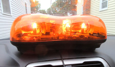 Light Bar Double Rotating 16 Heavy Magnets Lights Works Great Used Once