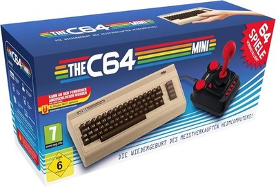 Retro Games THE C64 MINI Konsole mit 64 Games | NEU & OVP!