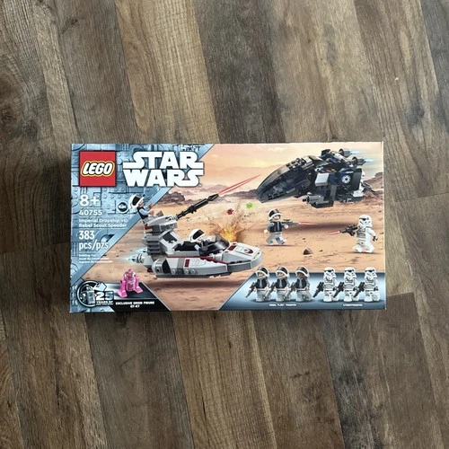 LEGO 40755 Imperial Dropship vs. Rebel Scout Speeder Sealed NEW Excellent Condit
