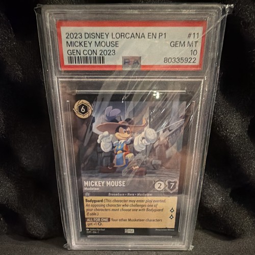 Mickey Mouse - Musketeer graded PSA 10 for sale on eBay