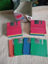 3M High Density 3.5" Diskettes 24Pack IBM Formatted DS HD Floppy Disks
