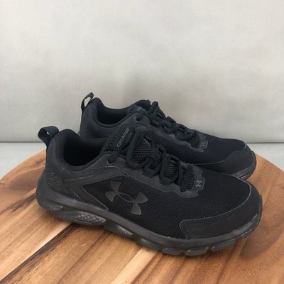 Under Armour Charged Assert 9 Running Shoes Black Womens Size 9 Sneakers